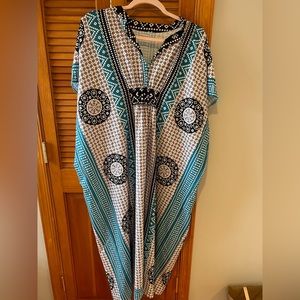 Flowy Printed Caftan
